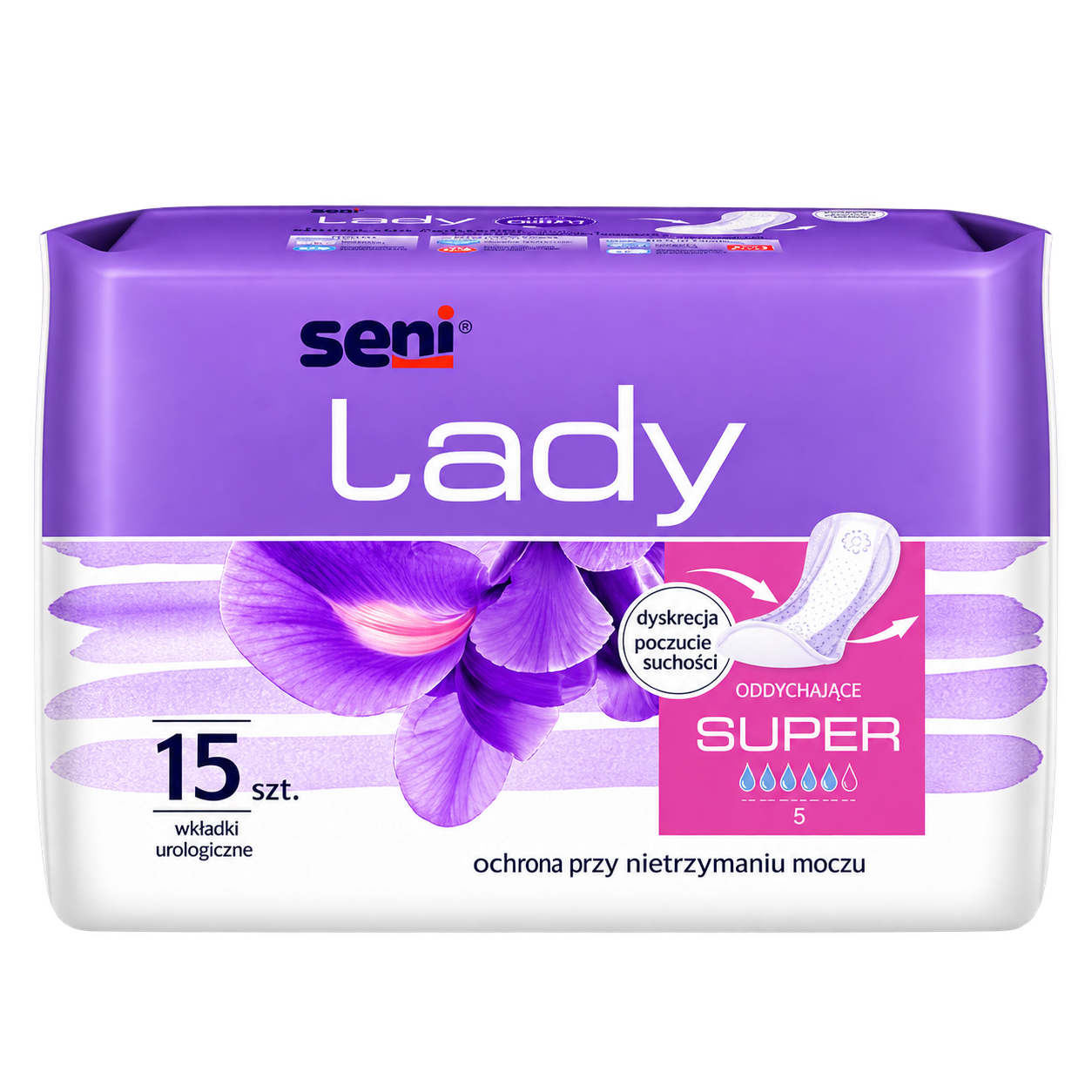 Wkładki urologiczne Seni Lady Super