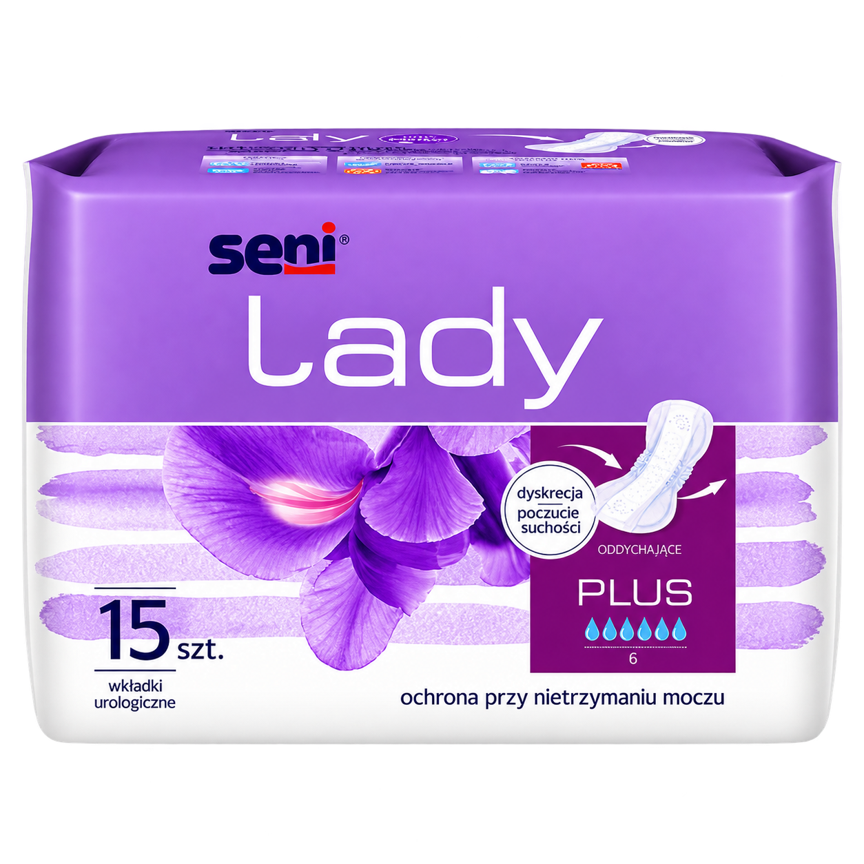 Wkładki urologiczne Seni Lady Plus